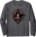 Batman v Superman Winged Goddess Longsleeve T Shirt Long Sleeve Long Sleeve T Shirt High Search Demand Everyday Wear