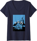 Womens Batman The Long Halloween Cover Art V Neck Apparel Viral TikTok Find Everyday Wear