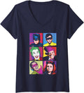 Womens Batman Classic TV Series Pop Cast V Neck Apparel Viral TikTok Find Everyday Wear