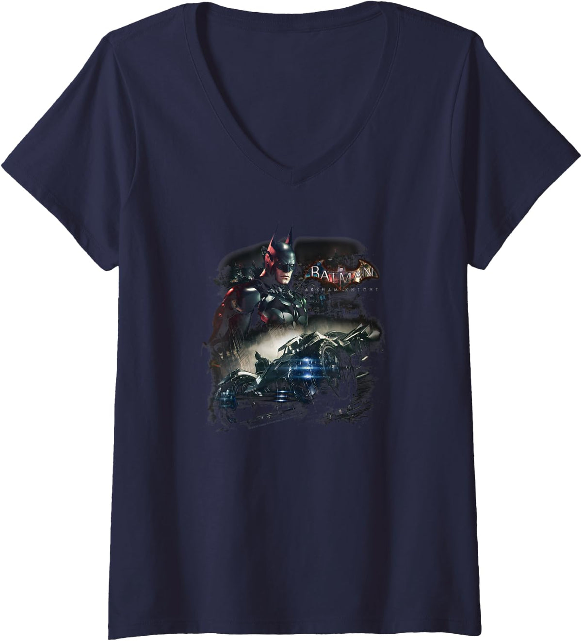 Womens Batman Arkham Knight Knight Rider V Neck Apparel Viral TikTok Find Best Seller Look