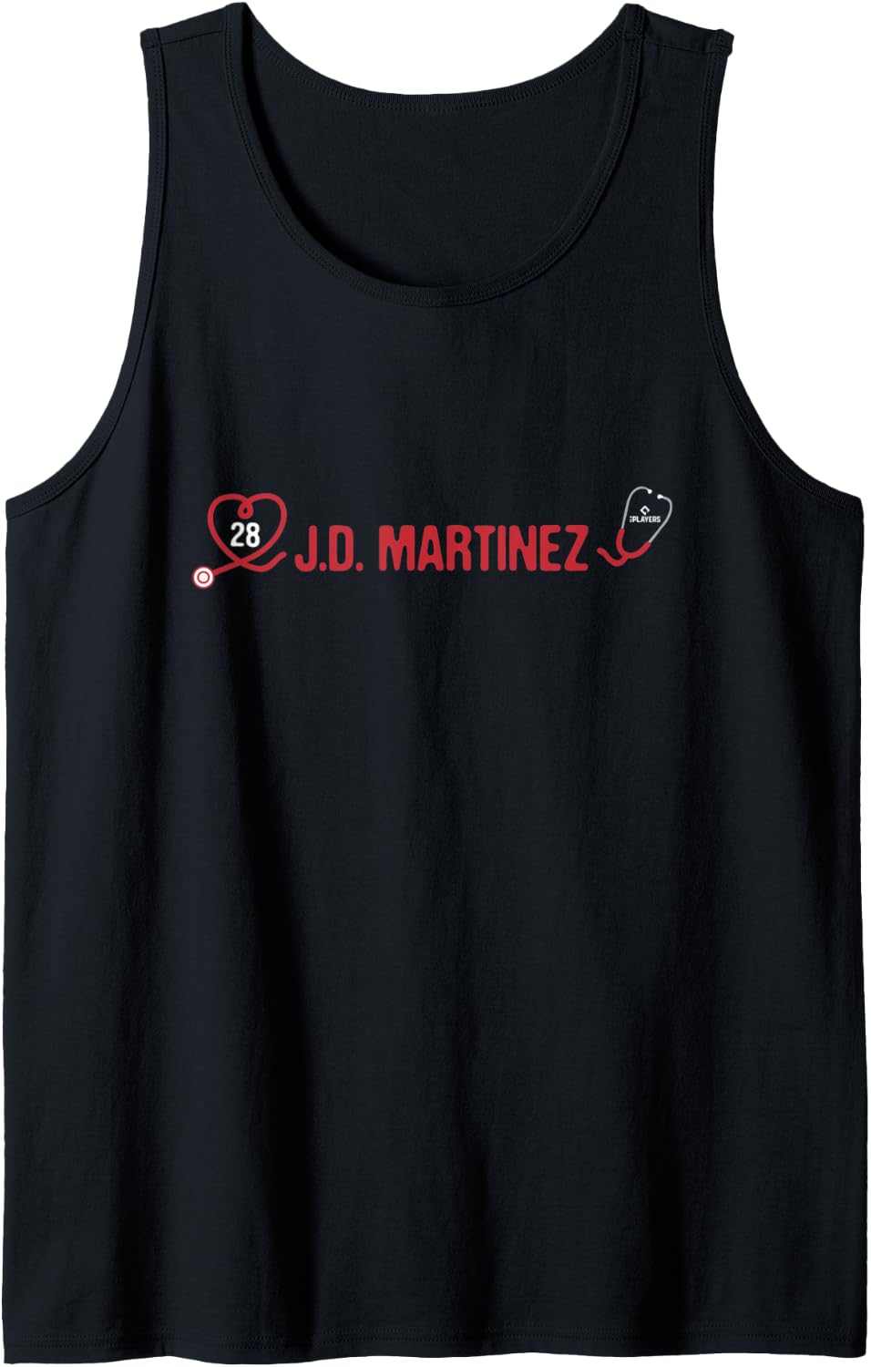 JD Martinez Boston Baseball Player Medical Student Doctor Tank Top Tank Top | Trending 2025