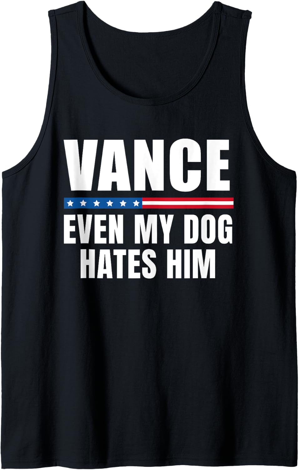 Even My Dog Hates JD Vance Anti Vance Tank Top Tank Top | US Viral Style