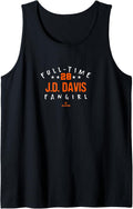 Full-Time JD Davis Fangirl MLBPA New York Baseball Player Tank Top Tank Top | US Viral Style