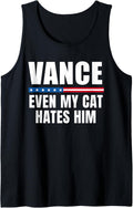 Even My Cat Hates JD Vance Anti Vance Tank Top Tank Top | Premium Quality