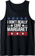 I Don't Really Care Margaret Funny Minimalist JD Vance US Tank Top Tank Top | Trending 2025