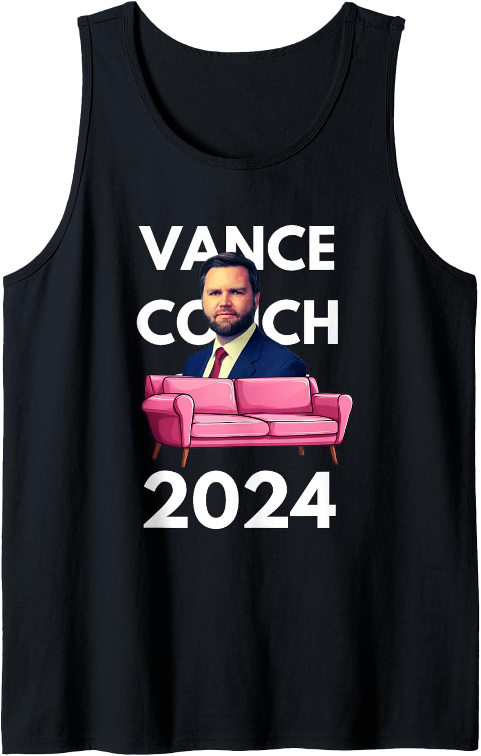 Vance Couch 2024 JD Vance Couches Funny Meme Election Tank Top Tank Top | Trending 2025