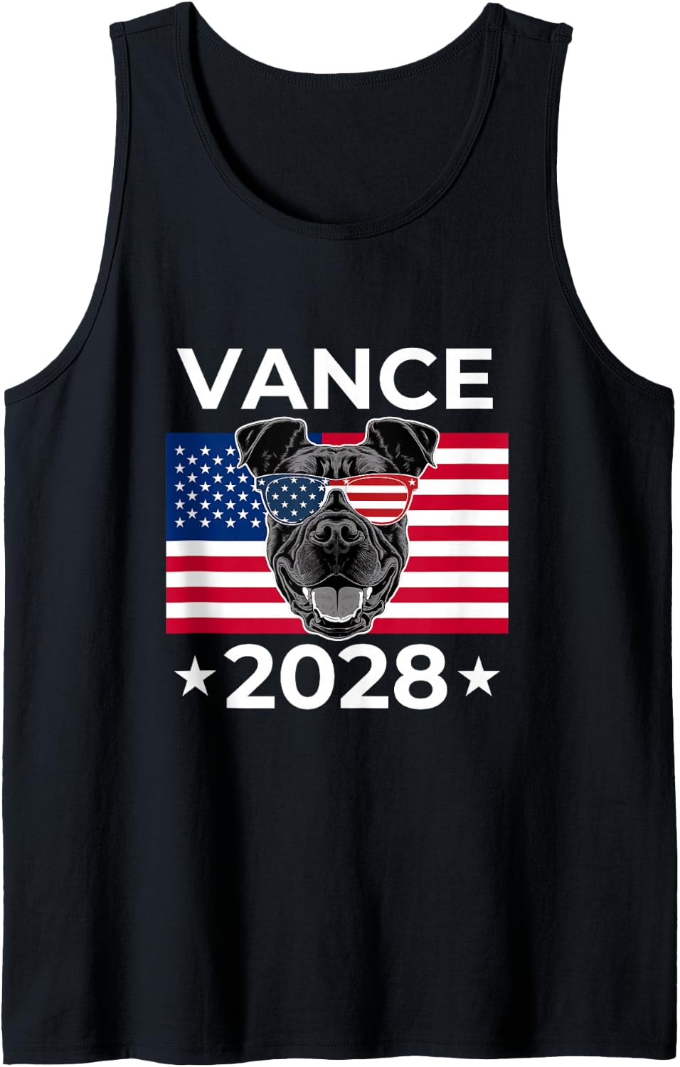 US Election Vote JD Vance 2028 Cane Corso Dog USA Flag Tank Top Tank Top | Best Seller Pick