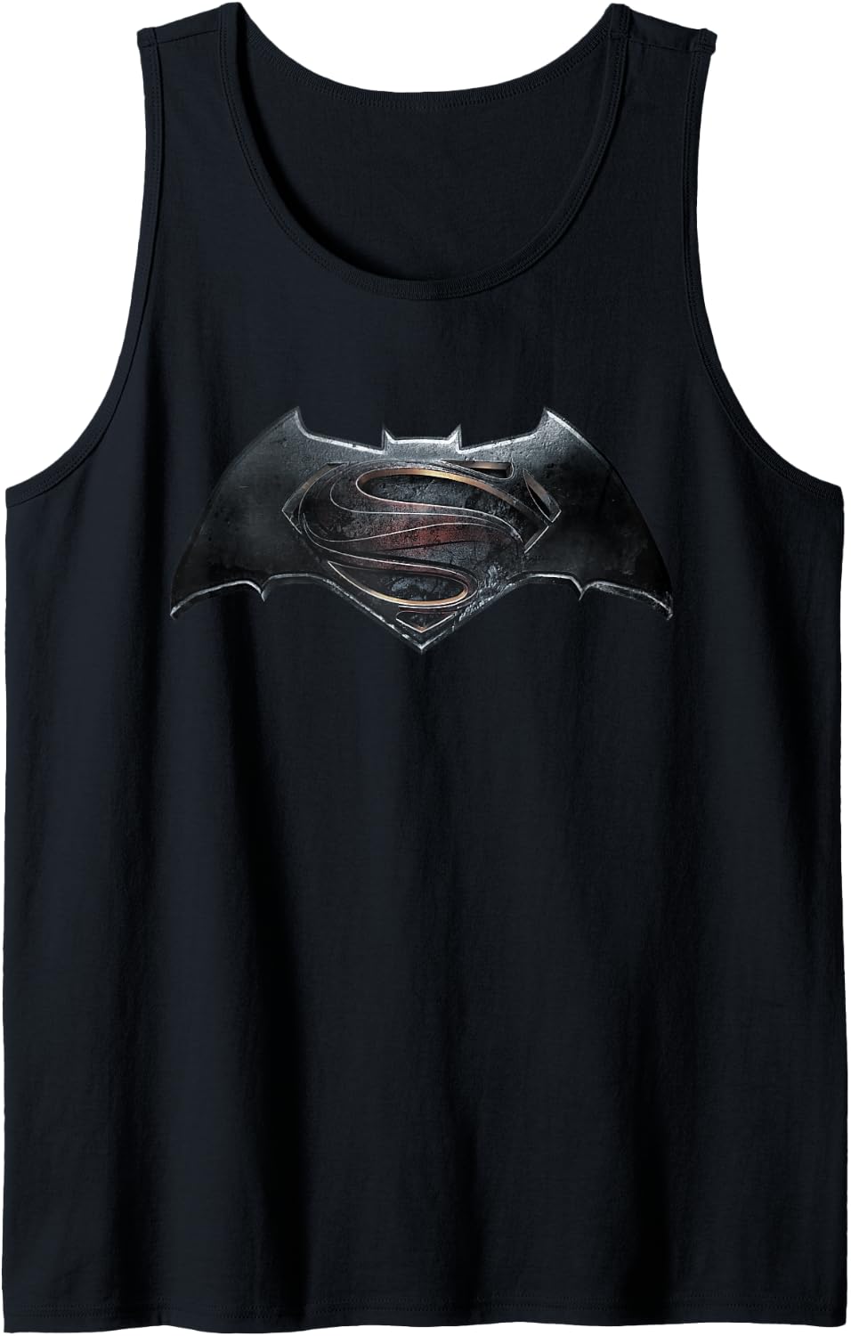 DC Batman V Superman Logo Standard Tank Top Tank Top Streetwear Style Fan Favorite