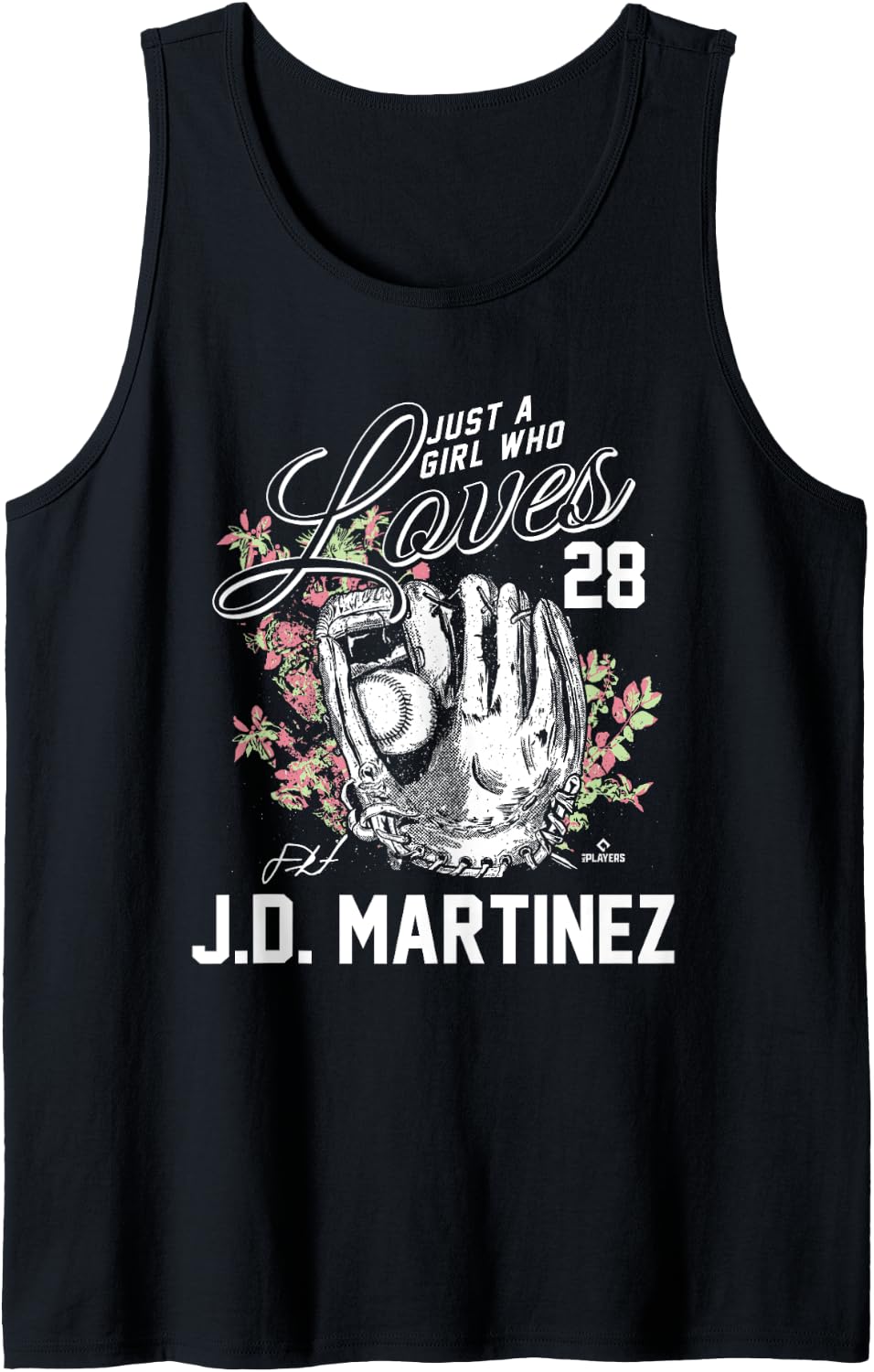 Just a Girl who Loves J.D. Martinez Tank Top Tank Top | US Viral Style