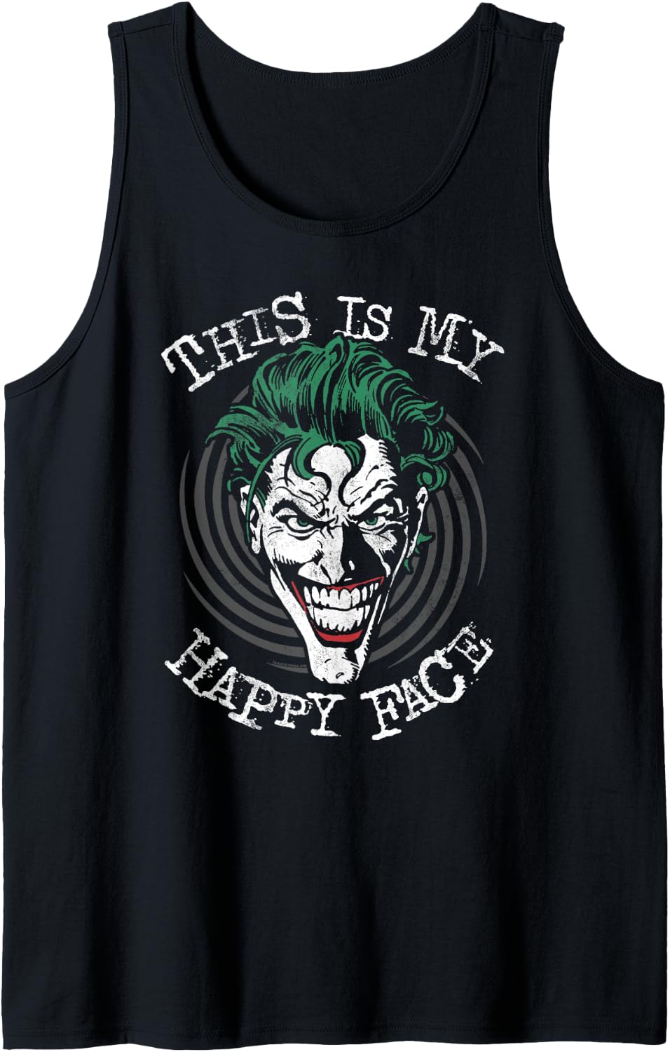 Batman Joker This is My Happy Face Tank Top Tank Top Viral TikTok Find Hot Right Now