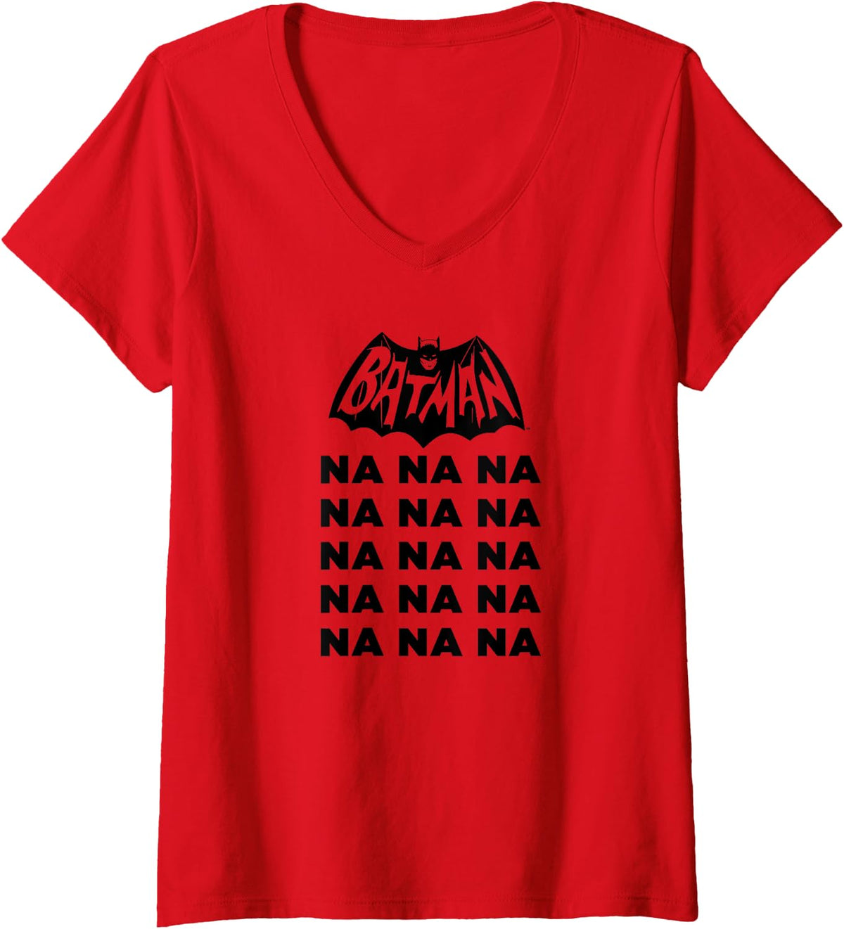 Womens Batman Classic TV Series Na Na Na Too V Neck Apparel High Search Demand Everyday Wear