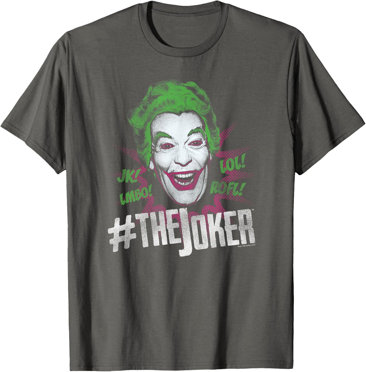 Batman Classic TV Series Joker T Shirt T Shirt Premium Print Everyday Wear