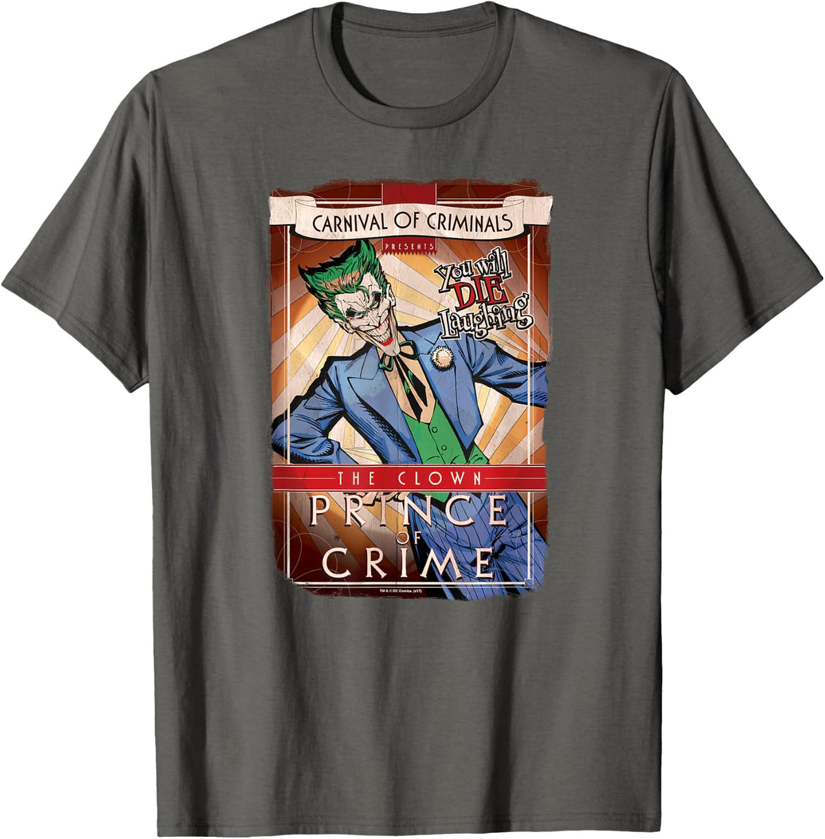 Batman Joker Clown Prince T Shirt T Shirt Viral TikTok Find Gift Ready