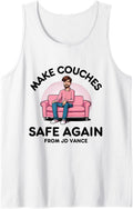 Make Couches Safe Again JD Vance Couch Meme Funny Liberal Tank Top Tank Top | US Viral Style