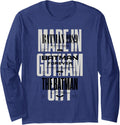 DC Comics Batman Made In Gotham Classic Movie Quotes Long Sleeve Long Sleeve T Shirt Comfort Fit Fan Favorite