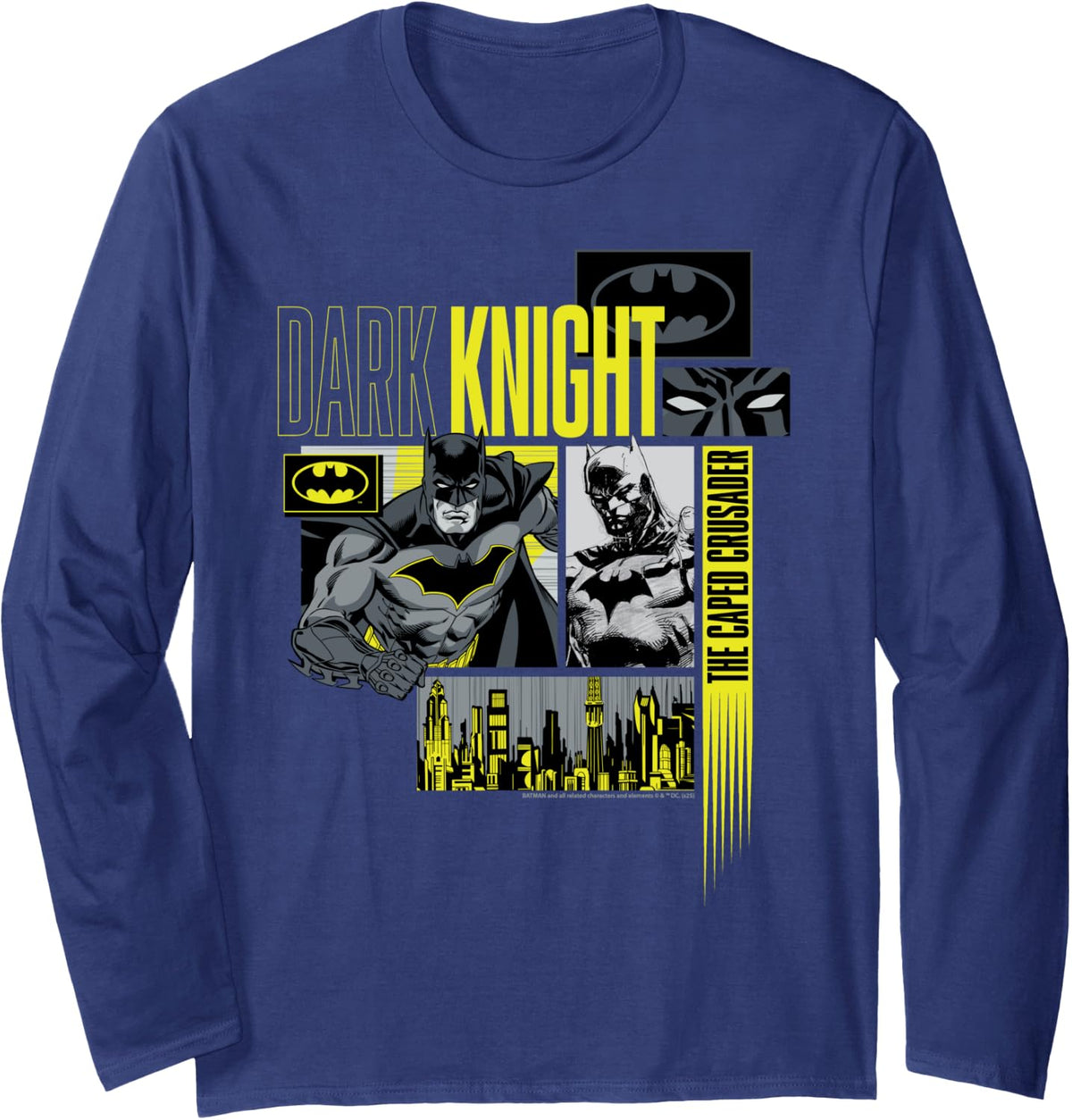 Batman Dark Knight The Caped Crusader Long Sleeve Long Sleeve T Shirt Streetwear Style Hot Right Now