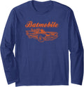 Batman Batmobile Classic Car Long Sleeve Long Sleeve T Shirt Viral TikTok Find Fan Favorite