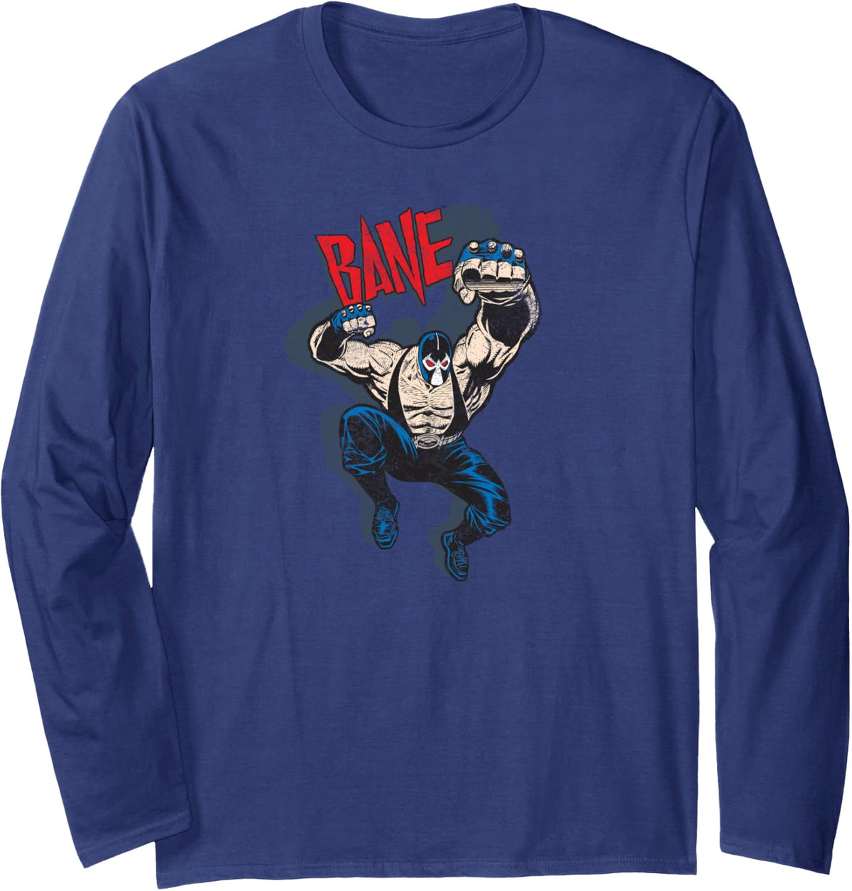 Batman Bane Vintage Long Sleeve Long Sleeve T Shirt Streetwear Style Hot Right Now