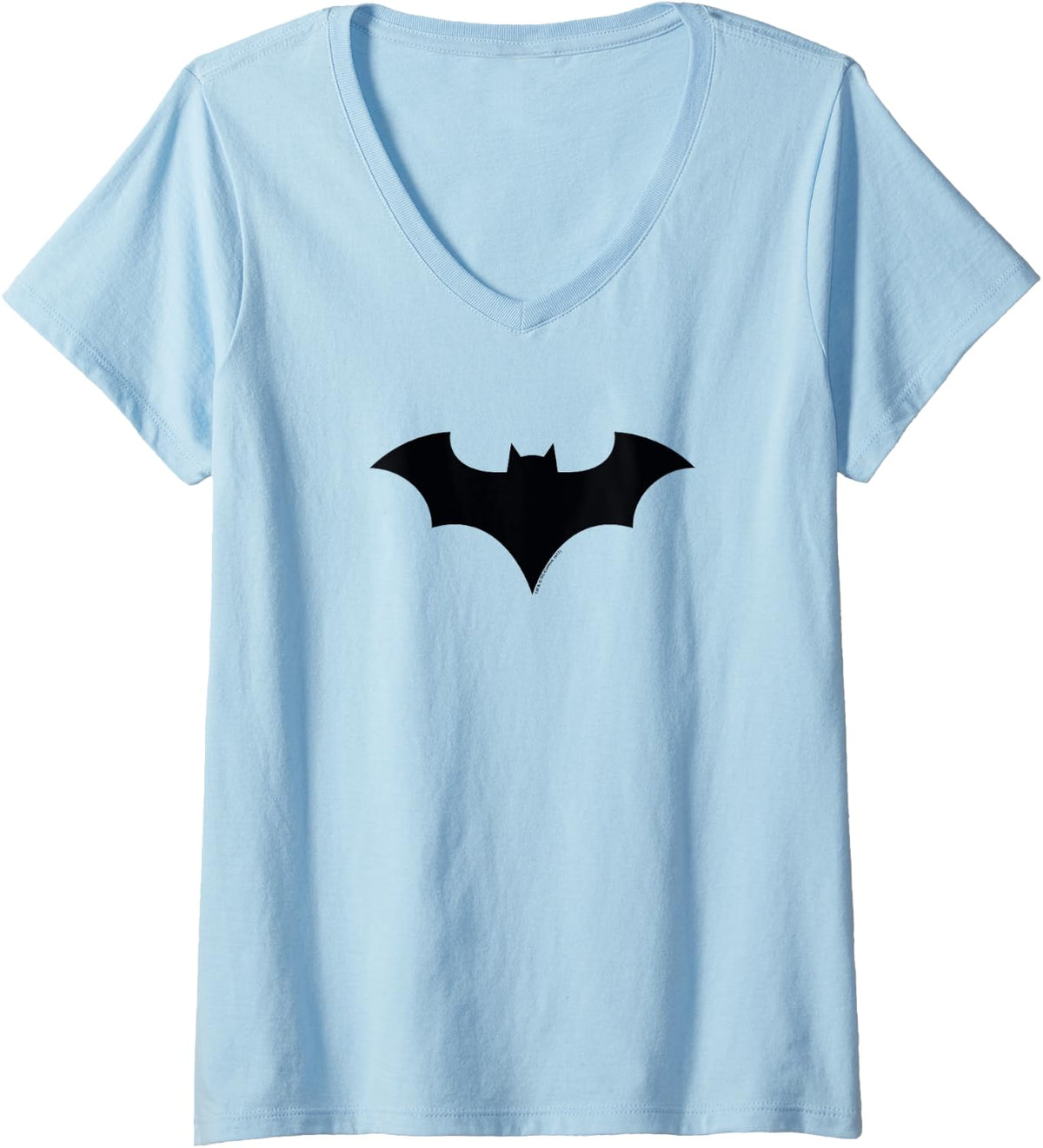 Womens Batman 52 Title Logo V Neck Apparel Comfort Fit Gift Ready