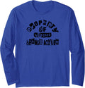 Batman Property of Arkham Long Sleeve Long Sleeve T Shirt High Search Demand Best Seller Look