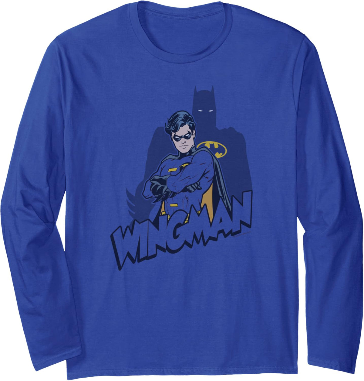 Batman Robin Wingman Long Sleeve Long Sleeve T Shirt Viral TikTok Find Everyday Wear