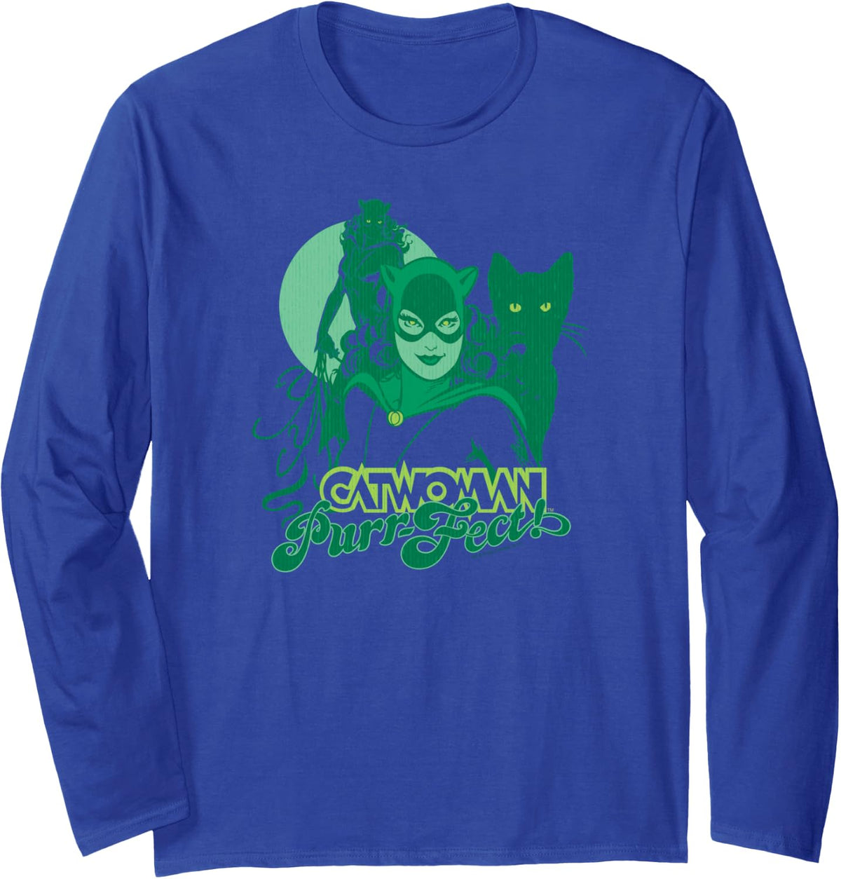 Batman Catwoman Perrfect Long Sleeve Long Sleeve T Shirt Trending US Best Seller Look