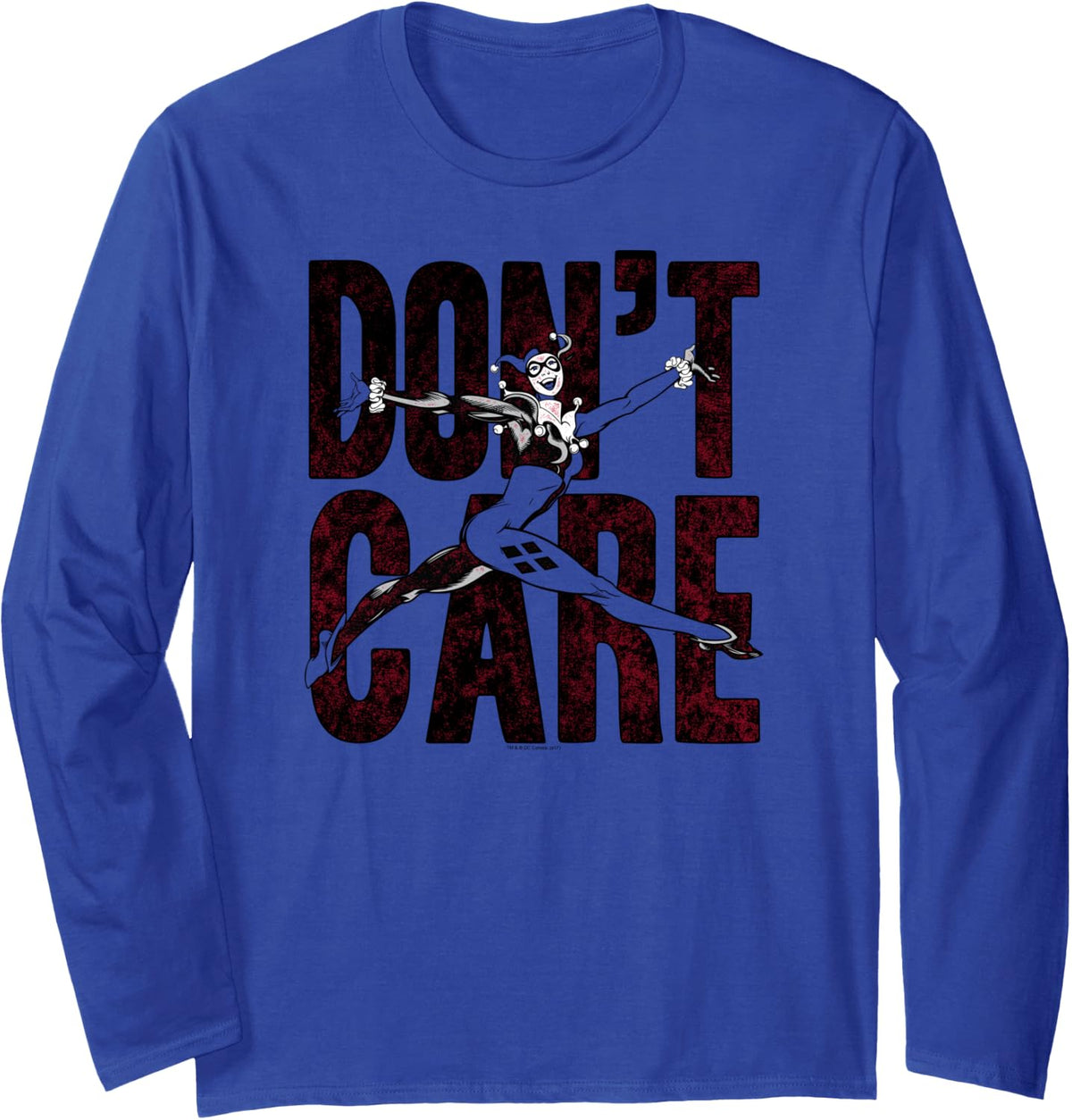 Batman Harley Quinn Don t Care Long Sleeve Long Sleeve T Shirt Trending US Fan Favorite