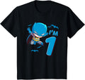 Kids Batman 1st Birthday Cute I m 1 Apparel Streetwear Style Everyday Wear