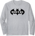 DC Comics Batman The World South Korean Logo Long Sleeve Long Sleeve T Shirt Trending US Best Seller Look