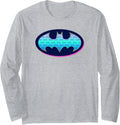 DC Comics Batman Bat Logo Fill Long Sleeve Long Sleeve T Shirt Streetwear Style Everyday Wear