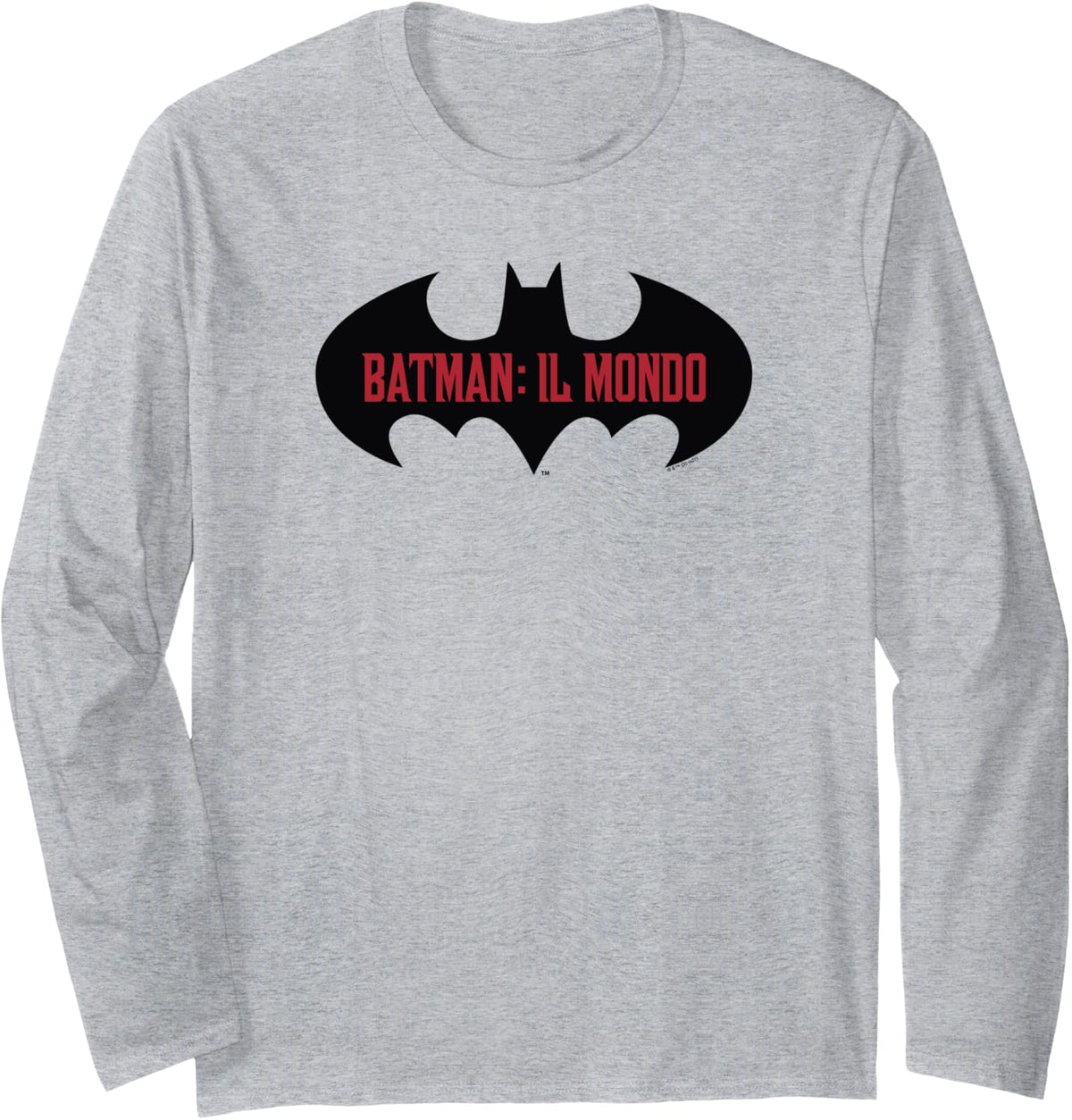 DC Comics Batman The World Italy Batman Icon Long Sleeve Long Sleeve T Shirt Viral TikTok Find US Top Pick