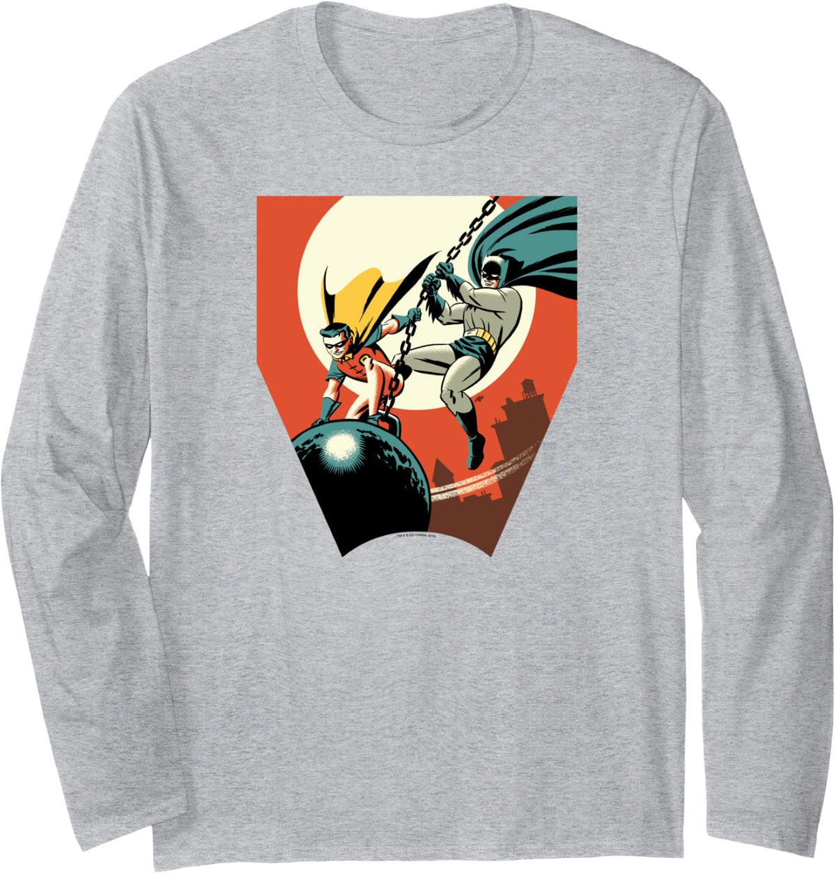 Batman and Robin Wrecking Ball Long Sleeve Long Sleeve T Shirt Viral TikTok Find Everyday Wear