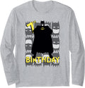 DC Comics Batman 7th Birthday Hero Poster Long Sleeve Long Sleeve T Shirt Viral TikTok Find Fan Favorite