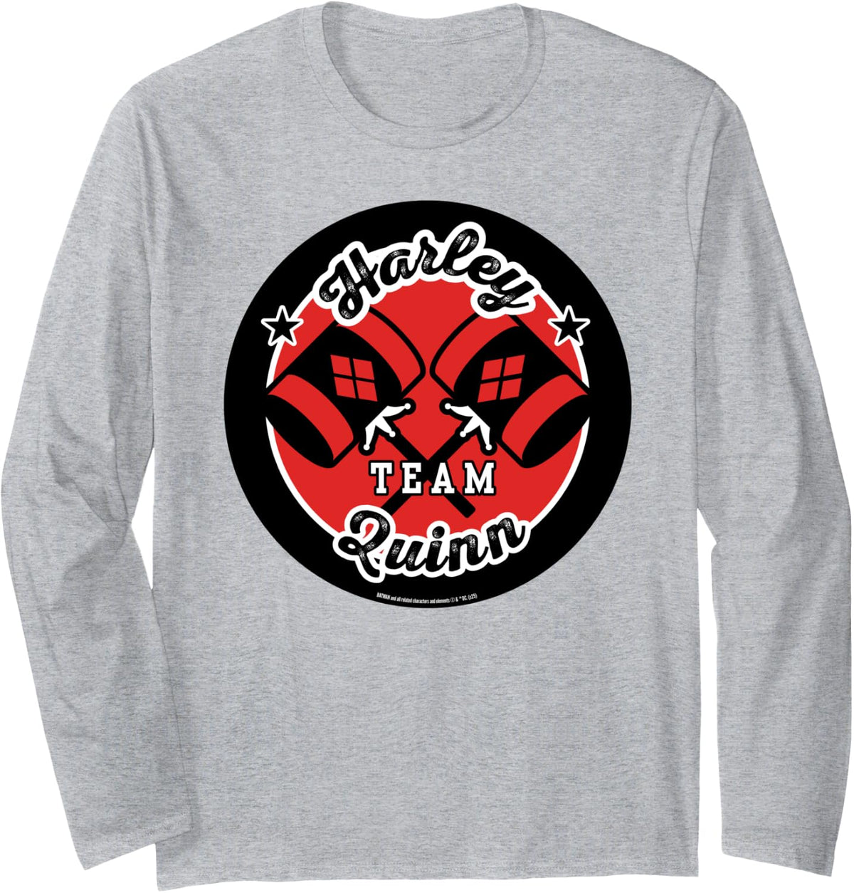 Batman Sports Harley Quinn Team Long Sleeve Long Sleeve T Shirt Premium Print Hot Right Now