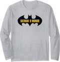 DC Comics Batman The World Brazil Batman Icon Long Sleeve Long Sleeve T Shirt Streetwear Style Gift Ready