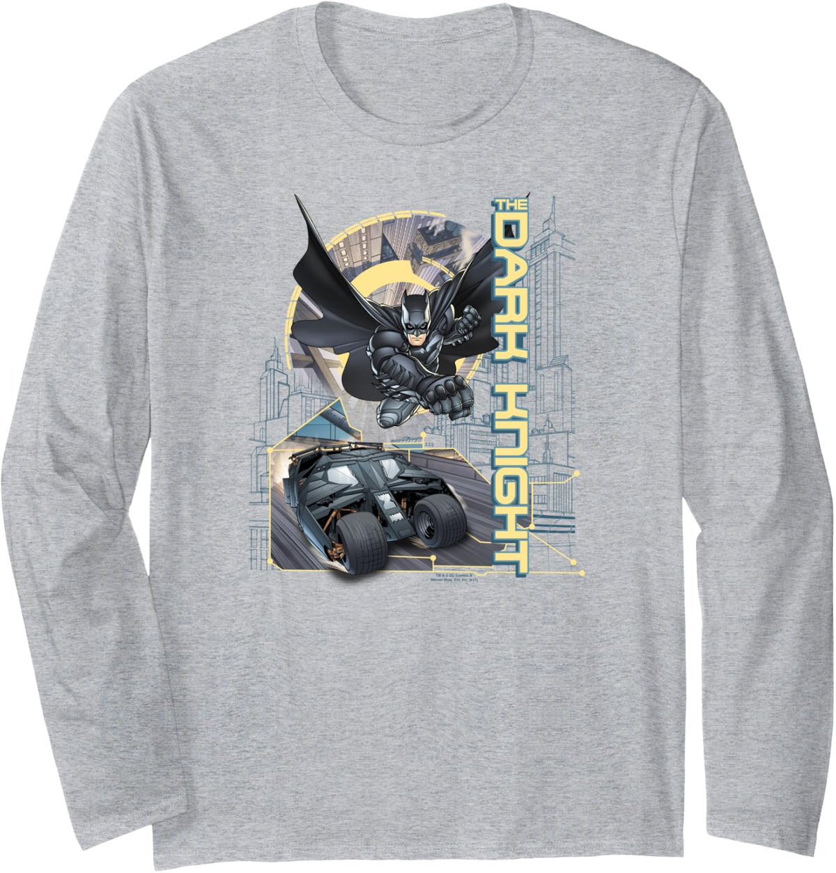 Batman Dark Knight City is Safe Tonight Longsleeve T Shirt Long Sleeve Long Sleeve T Shirt High Search Demand Best Selle