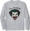 Batman Retro Joker Long Sleeve Long Sleeve T Shirt Trending US Best Seller Look