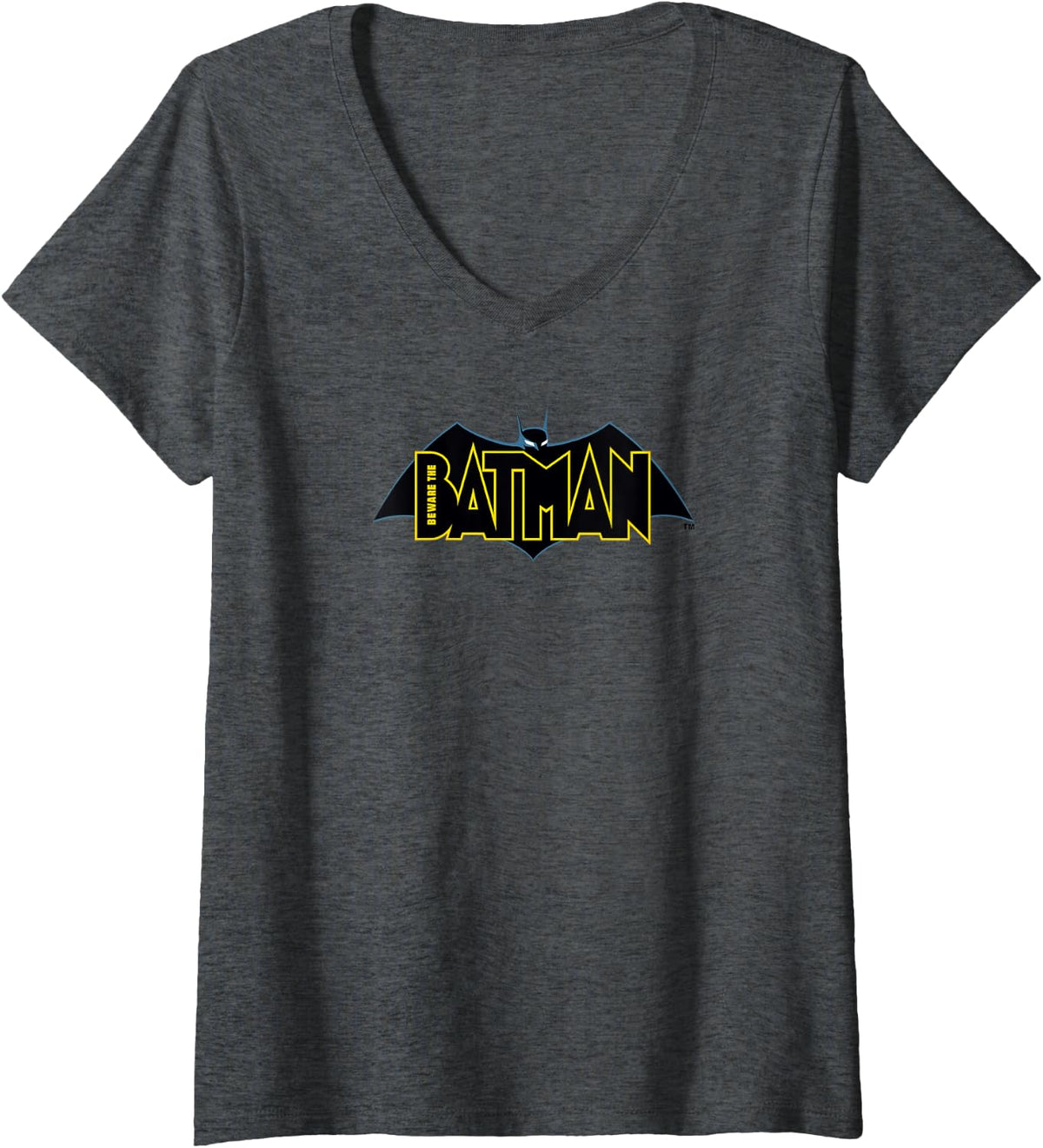 Womens Beware the Batman Logo V Neck Apparel Viral TikTok Find Best Seller Look
