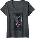 Womens Batman American Batman V Neck Apparel Streetwear Style Everyday Wear