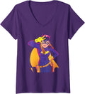 Womens Batman Batgirl Moves V Neck Apparel High Search Demand Best Seller Look