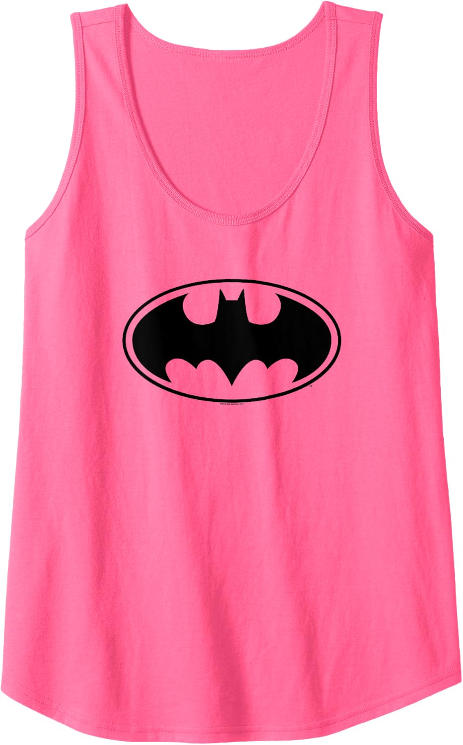 Womens Batman Black Bat Tank Top Tank Top Streetwear Style Fan Favorite