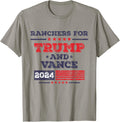 Ranchers For Donald Trump J.D. Vance 2024 Farmers for Trump Apparel | Premium Quality