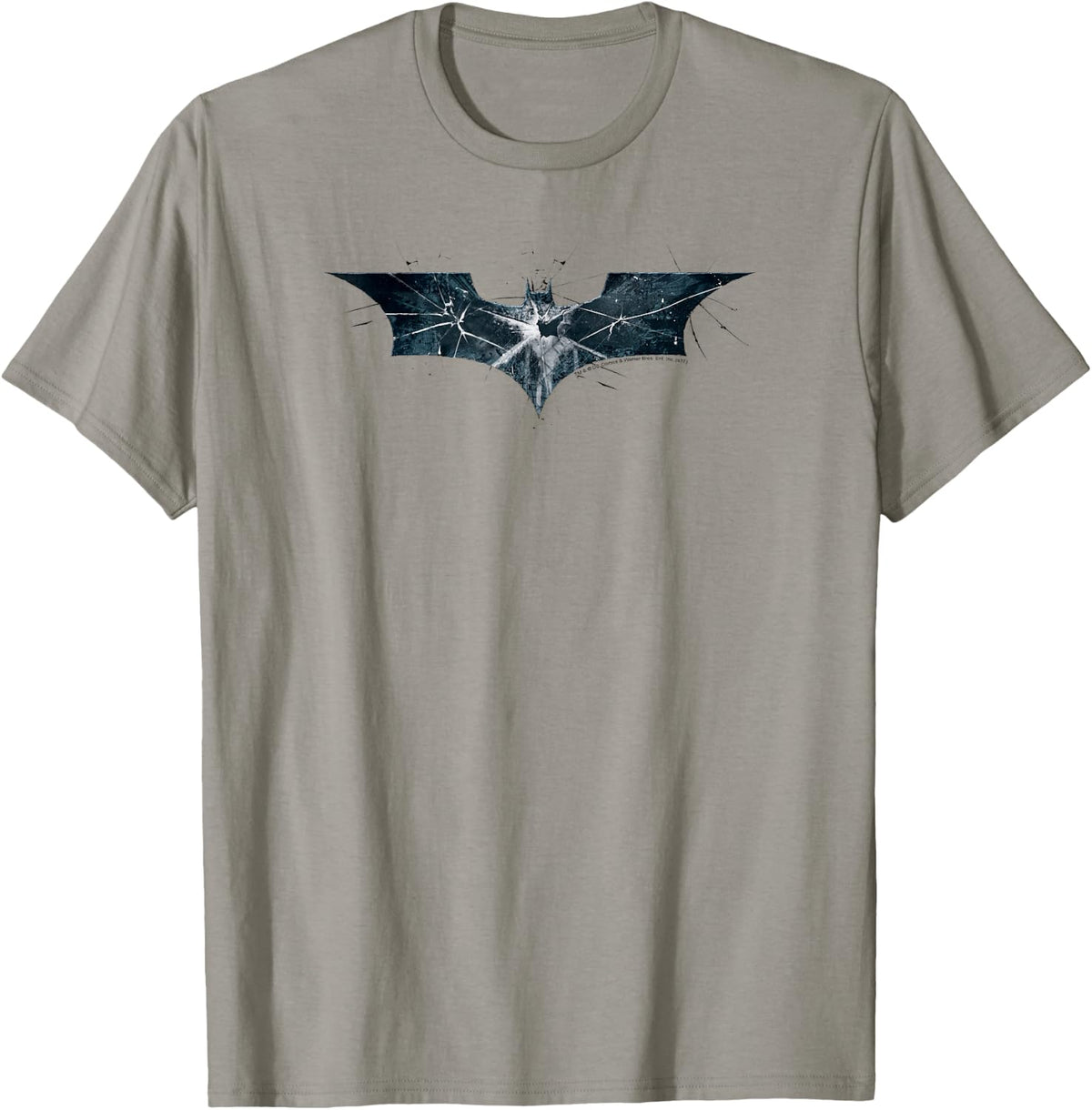 Batman Dark Knight Rises Cracked Glass Logo T Shirt T Shirt High Search Demand Fan Favorite