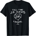 Full-Time JD Davis Fangirl New York Baseball Player MLBPA Apparel | US Viral Style