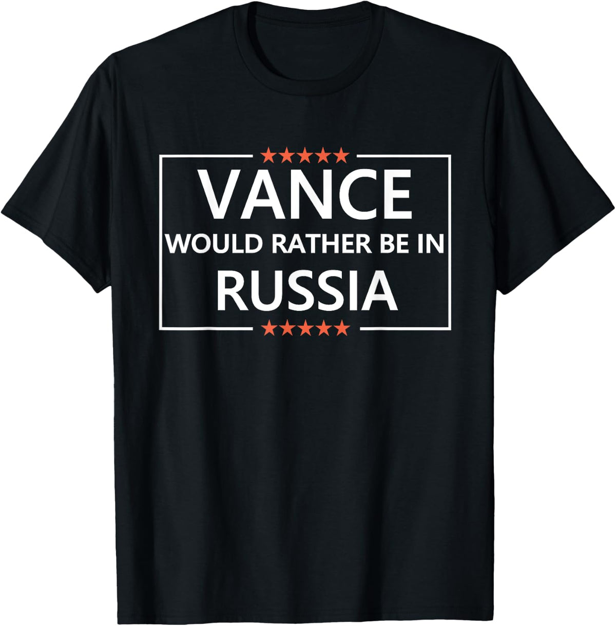 Vance Would Rather Be in Russia Funny Anti JD Vance Ski Apparel | Best Seller Pick