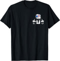 Front and Back You Missed the Politician 2024 US American Flag Shirt