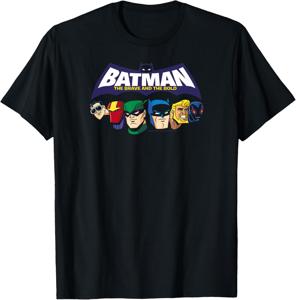 Batman The Brave and the Bold Head Lineup T Shirt T Shirt Viral TikTok Find Gift Ready