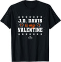 JD Davis is My Valentine New York Baseball Player Apparel | Best Seller Pick