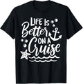 Group Trip Life Is Better on a Cruise Family Vacation Matching Shirt 73