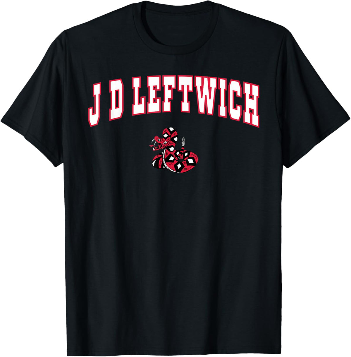 J.D. Leftwich High School Rattlers T-Shirt C2 T-Shirt | Trending 2025